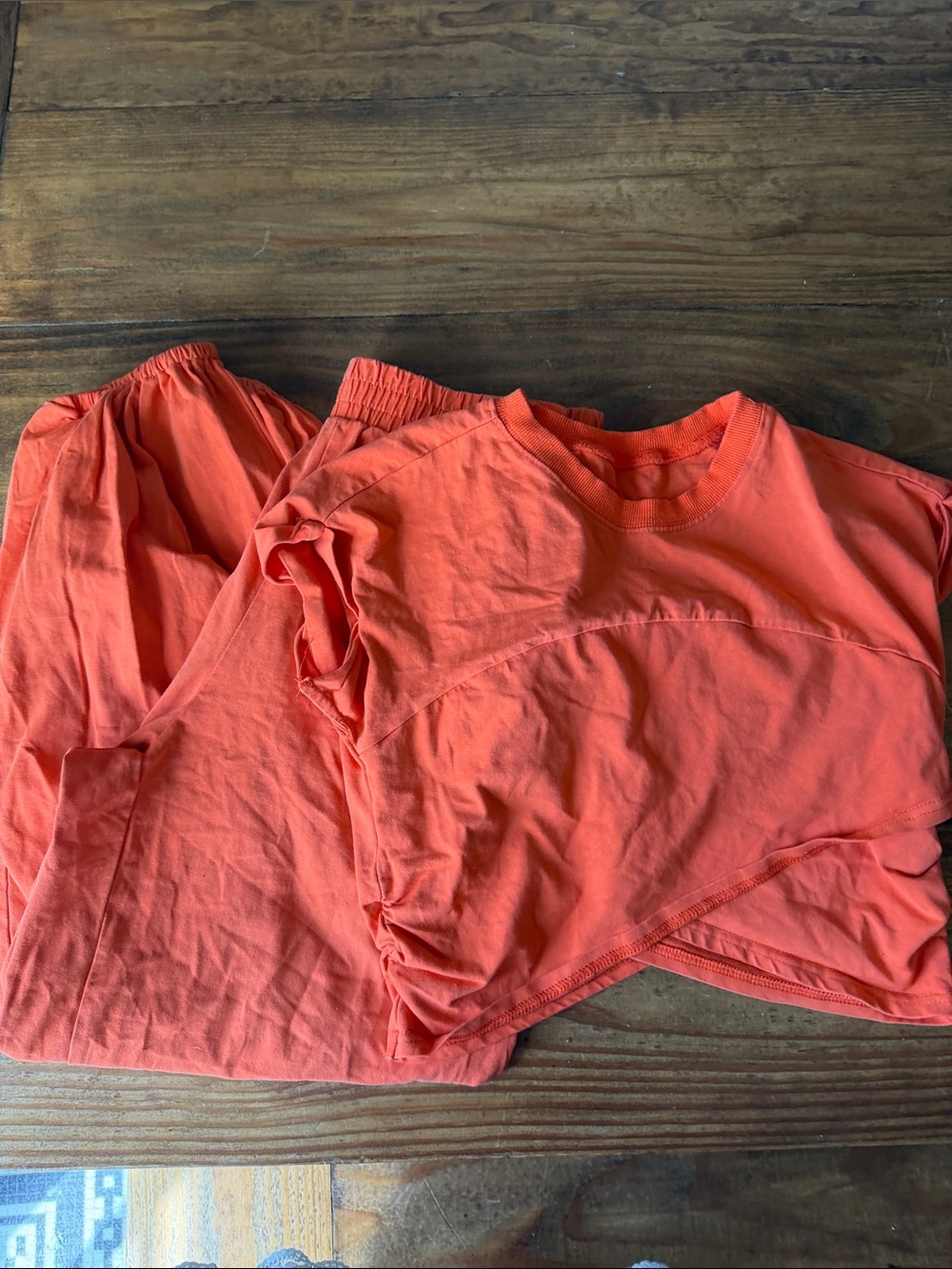 Women's Coral Lounge Tee & Shorts Set - Comfortable Sleepwear